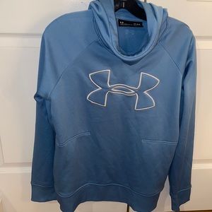 UNDER AMOUR coldgear blue hoodie